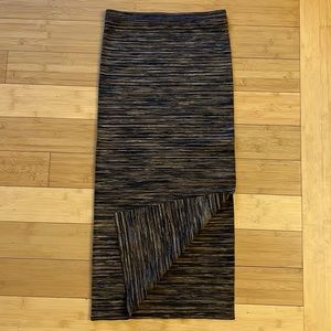 Theory Space-Dye Rib Skirt